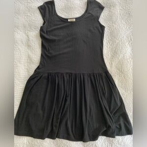 Talbots Black Drop-waist Casual Dress